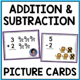 Kindergarten End of the Year Math Flashcards & Game: Add t
