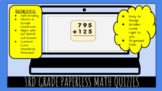 Addition and Subtraction Freebie