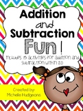 Addition and Subtraction Fun {15 activities for addition a