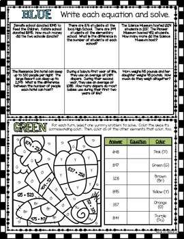 Addition and Subtraction Game by Teaching With a Mountain View | TPT