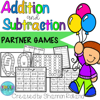 Preview of Addition and Subtraction Games