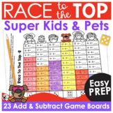 Addition and Subtraction Games for 2nd Grade Fact Fluency 