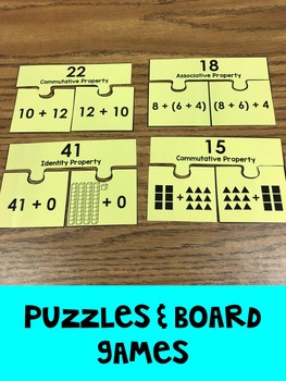 Addition and Subtraction Games for Third Grade by The Clever Teacher