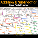 Addition and Subtraction Worksheets - Basic Facts