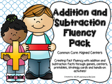 Addition and Subtraction Math Centers with Strategy Posters
