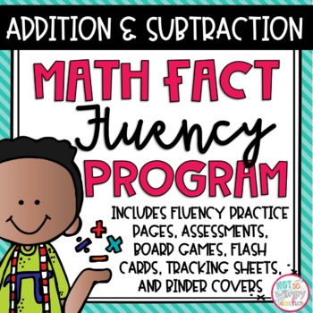Preview of Addition and Subtraction Math Fact Fluency Program