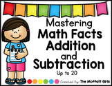 Addition and Subtraction Math Facts Booklets