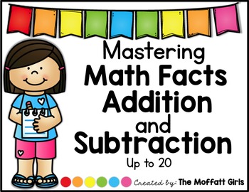 Preview of Addition and Subtraction Math Facts Booklets