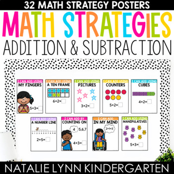 Preview of Addition and Subtraction Math Strategies Posters