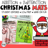 Addition and Subtraction Mats (Christmas Math Activities)