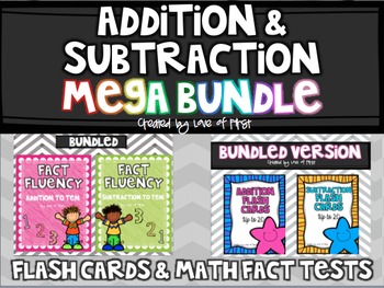 Preview of Addition and Subtraction Mega Bundle