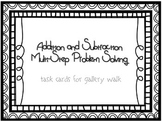 Addition and Subtraction Multi Step Problem Solving