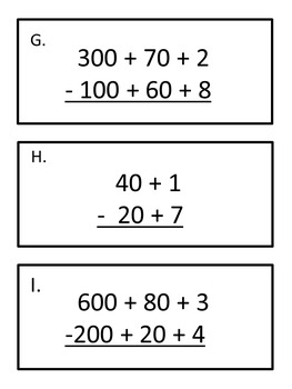 Addition and Subtraction Partial Sums and Differences Bundle | TpT