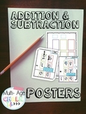 Addition and Subtraction Posters {FREEBIE}