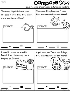 Addition and Subtraction Practice First Grade by Reagan Tunstall