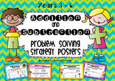 Addition and Subtraction Problem Solving Strategy Posters 