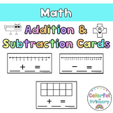 Addition and Subtraction Resource Cards