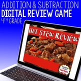Addition and Subtraction Review Game - Hot Stew Review