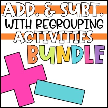 Preview of Addition and Subtraction Activities & Games BUNDLE!