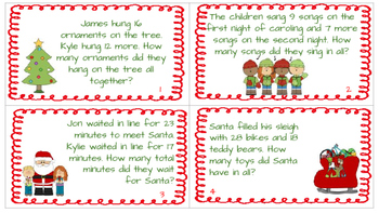 Addition and Subtraction Scavenger Hunt: Holiday Edition | TPT