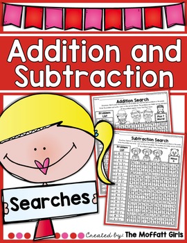 Preview of Addition and Subtraction (Searches)