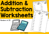 Addition and Subtraction worksheets