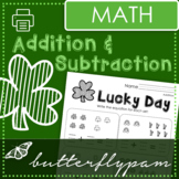 Addition and Subtraction St. Patrick's Day