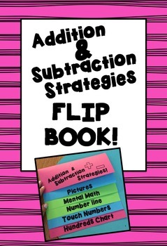 Preview of Addition and Subtraction Strategies Flip Book!