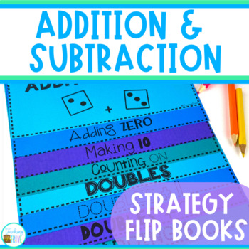 Preview of Addition and Subtraction Strategies Books for Addition and Subtraction within 20