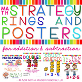 Addition and Subtraction Strategies : Posters and Rings