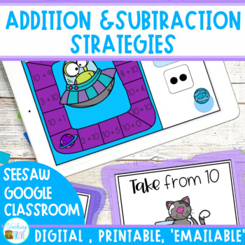 Preview of Addition and Subtraction Strategy Games