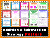 Addition and Subtraction Strategy Posters 