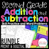 Addition and Subtraction BUNDLE | Print and Digital