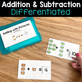 Task Boxes Special Education Activities Add & Subtract Mat