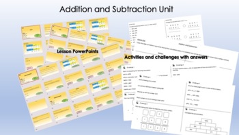 Preview of Addition and Subtraction Unit