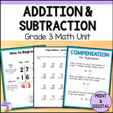 Addition & Subtraction Unit - Worksheets, Posters, Test - 