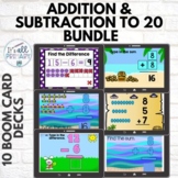 Addition and Subtraction Up to 20 - Math Fact Fluency - Bo