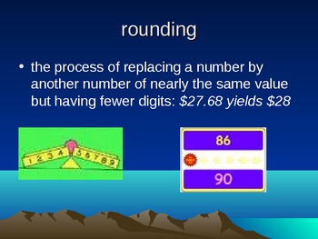 Preview of Addition and Subtraction Vocabulary Power Point