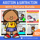 Addition and Subtraction With Pictures - 204 Pages