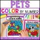 Addition and Subtraction Within 20 Color by Number Great for Back to School