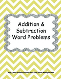 Addition and Subtraction Word Problems Worksheets