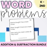 Addition and Subtraction Word Problems 1st Grade and 2nd G