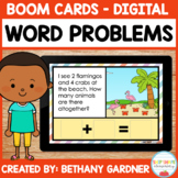 Addition and Subtraction Word Problems - Boom Cards - Dist