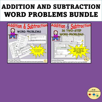 Preview of Addition and Subtraction Word Problems Bundle