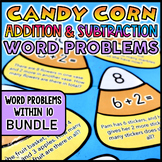 Addition and Subtraction Word Problems | Candy Corn Puzzle