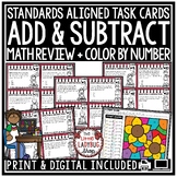 Addition and Subtraction Word Problems Math Centers 3rd Grade TEKS 3.4A