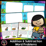 Addition and Subtraction Word Problems - Pet Theme