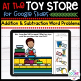 Addition and Subtraction Word Problems for Google Slides