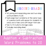 Addition and Subtraction Word Problems to 20
