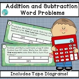 Addition and Subtraction Word Problems Using Tape Diagrams